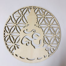 Load image into Gallery viewer, Oriental Wood Meditation Pendant
