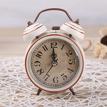 Load image into Gallery viewer, Retro Double Bell Alarm Clock
