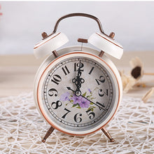 Load image into Gallery viewer, Retro Double Bell Alarm Clock

