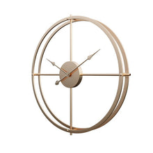 Load image into Gallery viewer, Simple Wrought Iron Wall Clock
