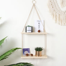 Load image into Gallery viewer, Nordic Inspired Hemp Rope Rack
