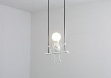 Load image into Gallery viewer, Children’s Nordic Modern Minimalist Wrought Iron Lamp – Stylish and Functional Lighting for Kids&#39; Rooms
