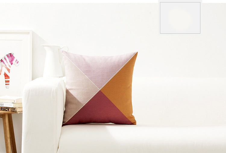 Triangle Geometric Pillowcase