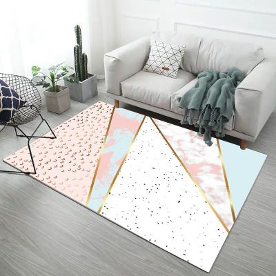 Nordic Marble Pattern Living Room Rugs