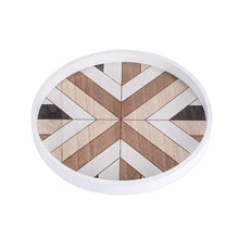 Load image into Gallery viewer, Round Nordic Wooden Tray
