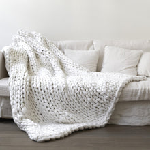 Load image into Gallery viewer, Nordic Thick Wool Hand-Woven Blanket
