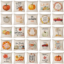 Load image into Gallery viewer, Thanksgiving Themed Pumpkin Pillow Cushion

