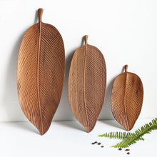 Load image into Gallery viewer, Wooden Leaf Tray

