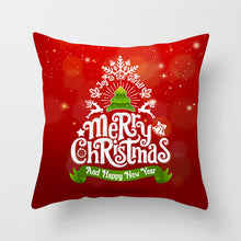 Load image into Gallery viewer, Festive Christmas Pillow Covers – Holiday Decorative Throw Pillow Cases
