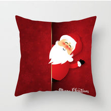 Load image into Gallery viewer, Festive Christmas Pillow Covers – Holiday Decorative Throw Pillow Cases
