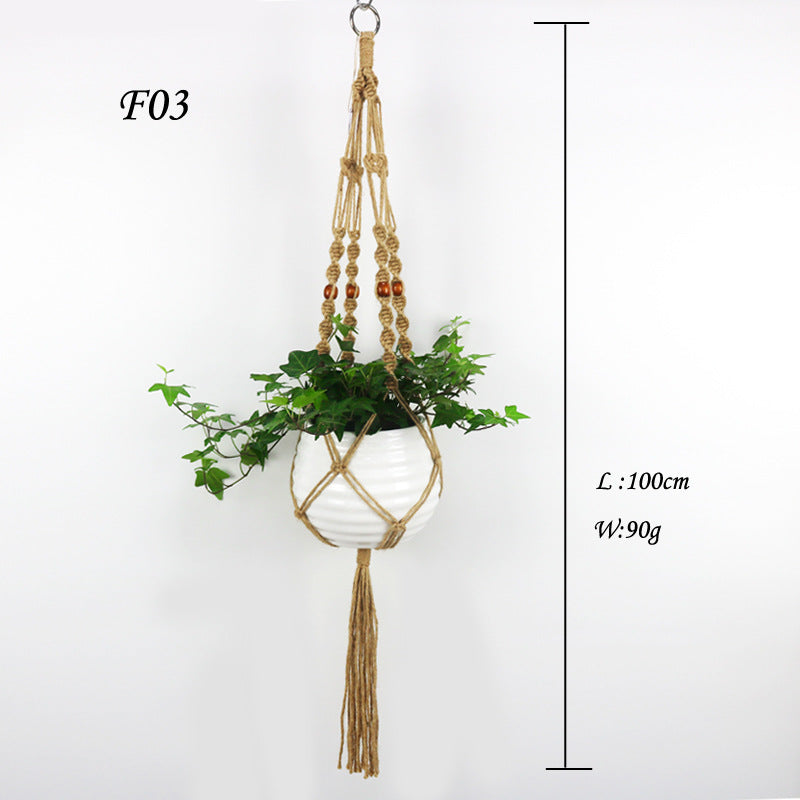 Net Hanging Plant Basket