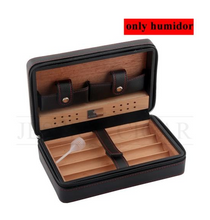 Load image into Gallery viewer, Travel Humidor - Best Portable Leather Travel Cigar Humidifier Gift Box
