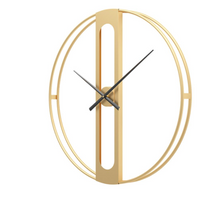 Load image into Gallery viewer, Round Wrought Iron Metal Clock
