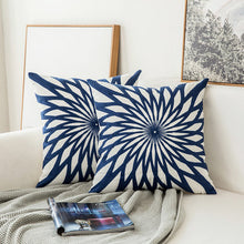 Load image into Gallery viewer, Classical Embroidered Throw Pillow – Elegant Decorative Pillow for Timeless Home Décor
