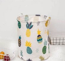 Load image into Gallery viewer, Pineapple Cactus Storage Bucket
