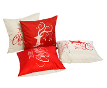 Load image into Gallery viewer, Merry Christmas Throw Pillow Covers – Festive Decorative Pillowcases for Holiday Home Décor
