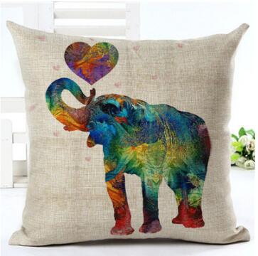 Elephant Series Throw Pillow Covers