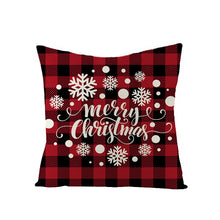 Load image into Gallery viewer, Festive Christmas Pillow Covers – Holiday Decorative Throw Pillow Cases for Home Décor
