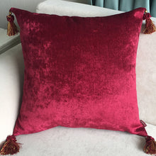 Load image into Gallery viewer, European Luxury Audrey Hanging Ear Pillow Cover – Elegant and Comfortable Decorative Pillowcase
