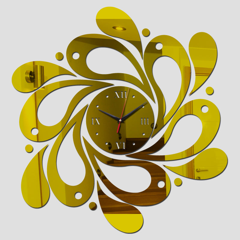 Fashion Mirror Wall Clock