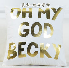 Load image into Gallery viewer, Golden Decor Pillow Covers
