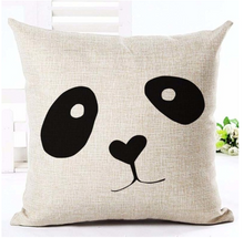 Load image into Gallery viewer, Black And White Throw Pillowcase

