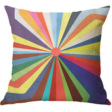 Load image into Gallery viewer, Classic geometric letter pillowcase

