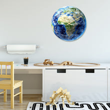 Load image into Gallery viewer, Luminous Earth Wall Clock

