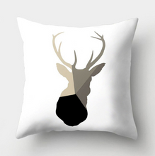 Load image into Gallery viewer, Simple Black And White Throw Pillow Cover

