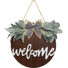 Load image into Gallery viewer, Rustic Welcome Farmhouse Themed Wreath
