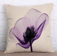 Load image into Gallery viewer, Linen Floral Pillowcase Home Furnishing Soft Waist Pillow
