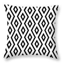 Load image into Gallery viewer, Simple Black and White Peach Skin Pillowcase
