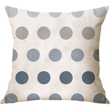 Load image into Gallery viewer, Classic geometric letter pillowcase
