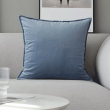 Load image into Gallery viewer, Blue Throw Pillow Sofa Cushion Modern Simple Homestay
