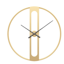 Load image into Gallery viewer, Round Wrought Iron Metal Clock
