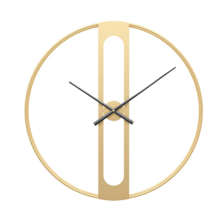Round Wrought Iron Metal Clock