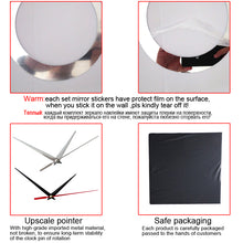 Load image into Gallery viewer, Fashion Mirror Wall Clock
