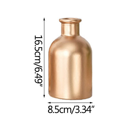 Golden Glass Vase