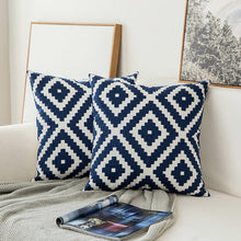 Load image into Gallery viewer, Classical Embroidered Throw Pillow – Elegant Decorative Pillow for Timeless Home Décor
