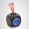 Load image into Gallery viewer, LED Projection Alarm Clock – Multifunctional Digital Clock with Ceiling Projection, Temperature Display, and Dual Alarms
