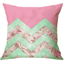 Load image into Gallery viewer, Classic geometric letter pillowcase
