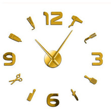 Load image into Gallery viewer, Modern Decorative Wall Sticker Clock – Stylish and Functional Wall Décor for Home and Office
