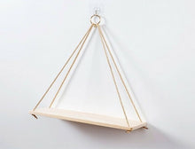 Load image into Gallery viewer, Stylish Hanging Bookshelf – Space-Saving Floating Wall Shelf for Modern Home Décor
