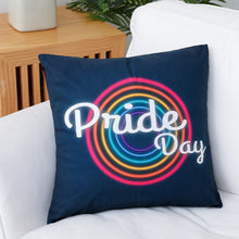 Load image into Gallery viewer, Rainbow Love Pillow Cover
