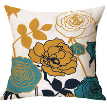 Load image into Gallery viewer, Classic geometric letter pillowcase
