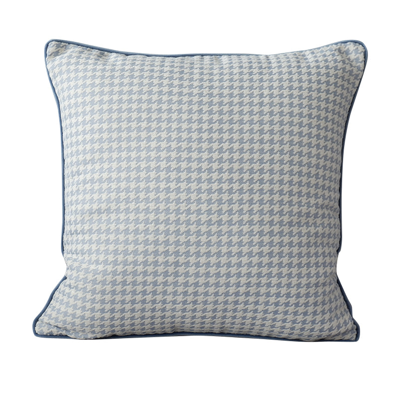 Blue Throw Pillow Sofa Cushion Modern Simple Homestay