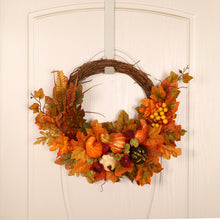 Load image into Gallery viewer, Decorative Autumn Colors Sunflower Wreath
